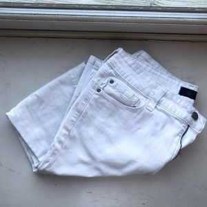 NYDJ’s White Ankle-length Jeans